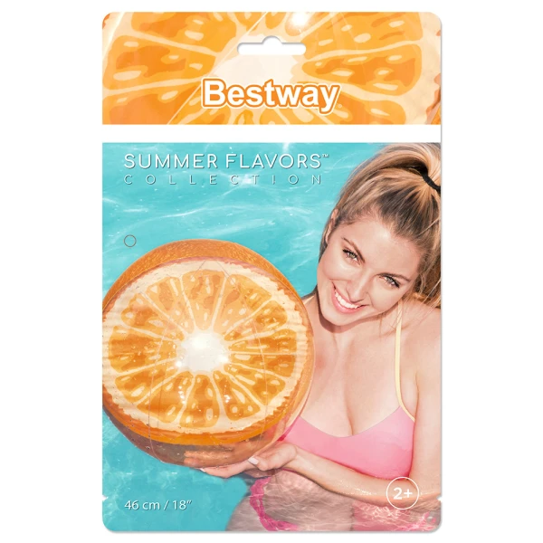 BESTWAY INFLATABLE BEACH BALL 46 cm FRUITS YELLOW