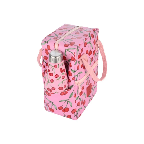 ESTIA HOME ART LUNCH BAG 7L - CHERRY ROSE