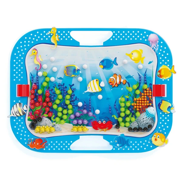 QUERCETTI FANTA COLOR OCEAN FUN FISH & PEGS 316 pcs