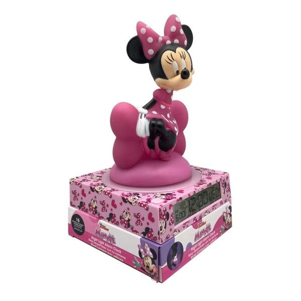 ΦΩΤΙΣΤΙΚΟ 3D ΜΕ ΞΥΠΝΗΤΗΡΙ ΚΑΙ ΗΜΕΡΟΜΗΝΙΑ MINNIE
