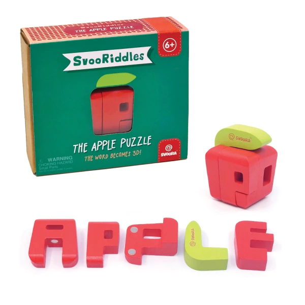SVOORA SVOORIDLES 3D ΠΑΖΛ ΞΥΛΙΝΟ APPLE