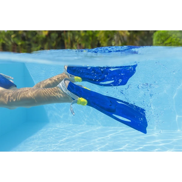BESTWAY SET MASK WITH SNORKEL & FINS BLUE