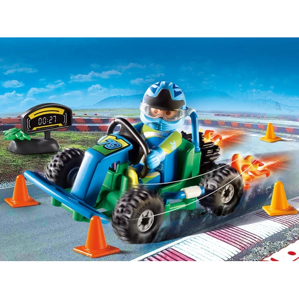 PLAYMOBIL CITY LIFE ΣΕΤ ΔΩΡΟΥ ΟΔΗΓΟΣ ΜΕ GO-KART