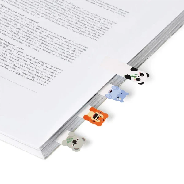 LEGAMI ADHESIVE PAGEMARKERS KEEP IN MIND - CUTE ANIMALS