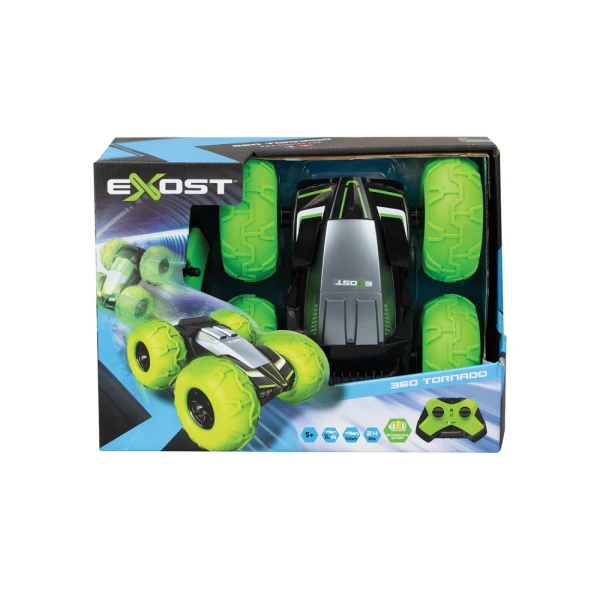 EXOST 360 TORNADO ΤΗΛΕΚΑΤΕΥΘΥΝΟΜΕΝΟ ΕΠΑΝΑΦΟΡΤΙΖΟΜΕΝΟ ΑΥΤΟΚΙΝΗΤΟ ΠΡΑΣΙΝΟ