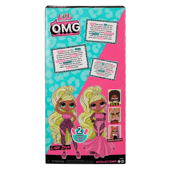 L.O.L. SURPRISE O.M.G. HoS DOLL ΚΟΥΚΛΑ LADY DIVA