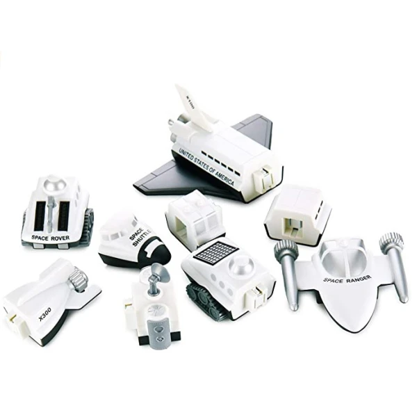 MIX OR MATCH MAGNETIC SPACE VEHICLES