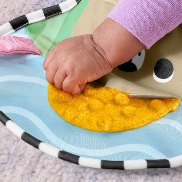 FISHER PRICE ACTIVITY PILLOW WITH BEAR