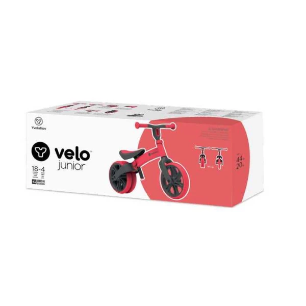 YVOLUTION ΠΟΔΗΛΑΤΟ ΙΣΟΡΡΟΠΙΑΣ Y-VELO JR NEW ΚΟΚΚΙΝΟ