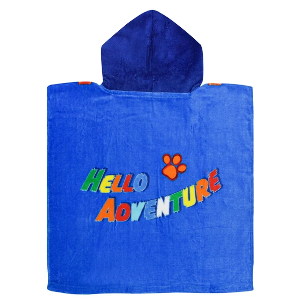 PONCHO BEACH TOWEL 50X100 cm PAW PATROL SMILE