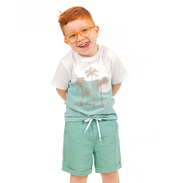 ENERGIERS BEBE BOY SET AQUA