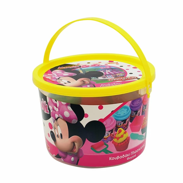 AS ΠΛΑΣΤΕΛΙΝΗ DISNEY MINNIE ΚΟΥΒΑΔΑΚΙ ΜΕ 4 ΒΑΖΑΚΙΑ - ΚΑΠΑΚΙΑ ΚΑΛΟΥΠΑΚΙΑ ΚΑΙ 8 ΕΡΓΑΛΕΙΑ 200GR