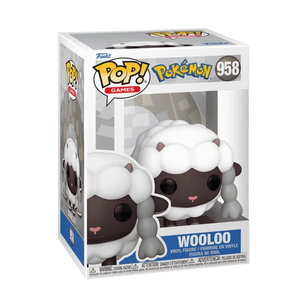 FUNKO POP! GAMES POKEMON VINYL FIGURE WOOLOO 958