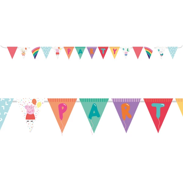 GARLAND FLAGS 330 cm PEPPA PIG 
