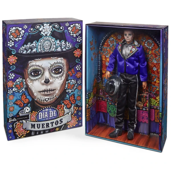 BARBIE COLLECTIBLE DOLL KEN DIA DE LOS MUERTOS 