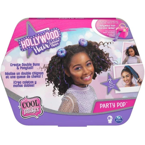 COOL MAKER GO GLAM ΜΑΛΛΙΑ ΣΤΥΛ HOLLYWOOD ΕΞΤΡΑ ΑΞΕΣΟΥΑΡ - 2 ΣΧΕΔΙΑ