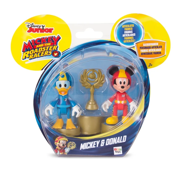 ΣΕΤ ΜΕ 2 ΦΙΓΟΥΡΕΣ MICKEY & DONALD ROADSTER RACERS