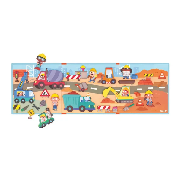 JANOD MAGNETIC BOOK THE WORKSHOP STORIES FOR 3+