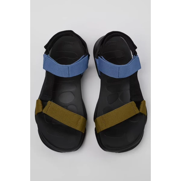 CAMPER MEN\'S SANDALS KARST MULTICOLOR BLACK