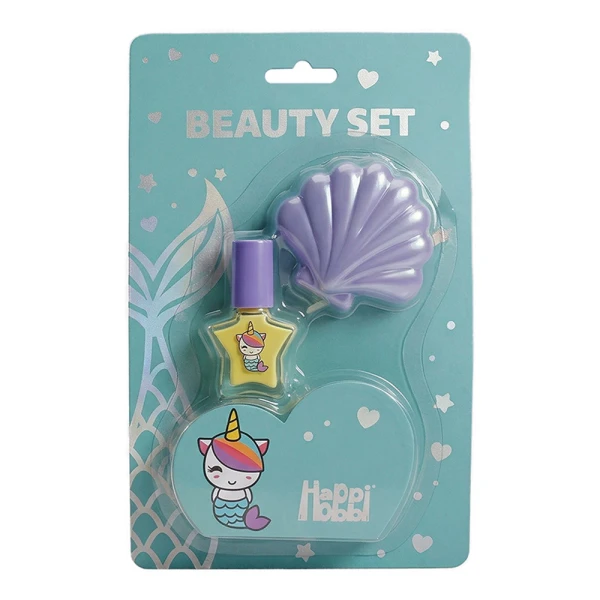 HAPPIHOBBI BEAUTY SET IN CARD SPARKLE LOVE - 4 DESIGNS