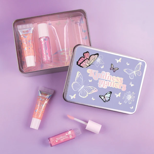 MAKE IT REAL 3C4G BUTTERFLY KISSES LIP SET