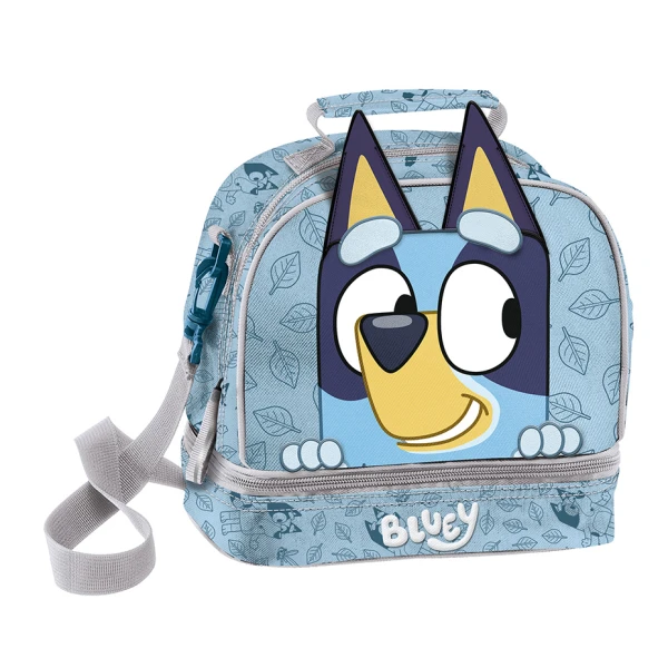 INSULATED LUNCH BAG PRESCHOOL FACE BLUEY 