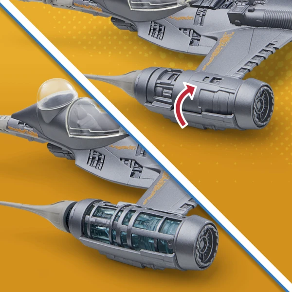 STAR WARS EPIC HERO SERIES ΦΙΓΟΥΡΑ ΚΑΙ ΟΧΗΜΑ THE MANDALORIAN\'S N-1 STARFIGHTER