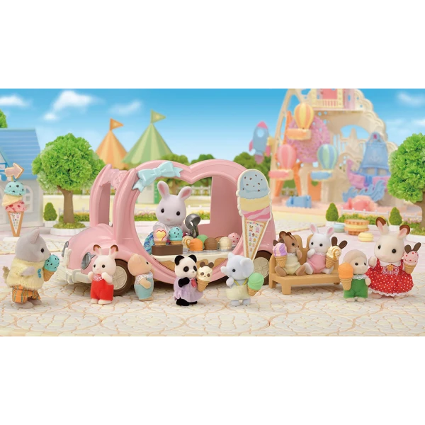 THE SYLVANIAN FAMILIES ICE CREAM VAN 5651