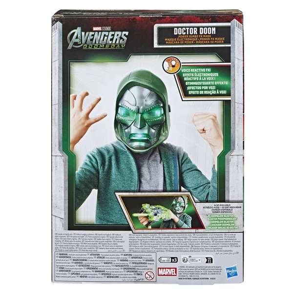MARVEL AVENGERS MV5 ΗΛΕΚΤΡΟΝΙΚΗ ΜΑΣΚΑ DOCTOR DOOM POWER SURGE FX