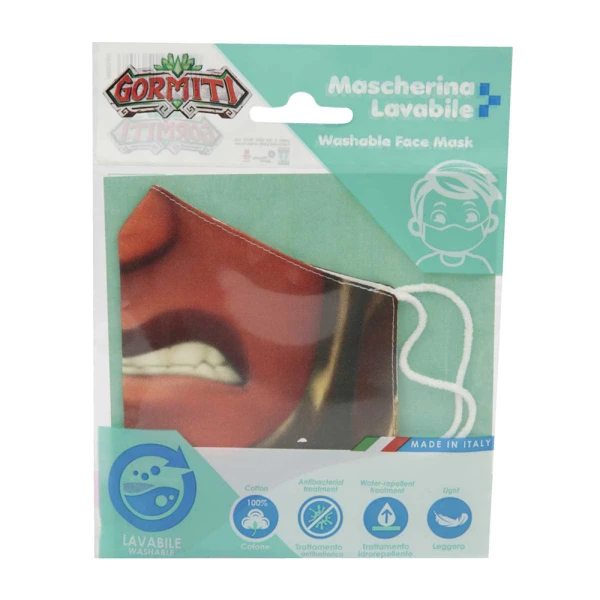 KIDS PROTECTION MASK GORMITI - 4 DESIGNS