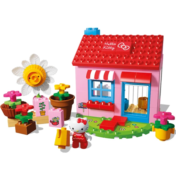 UNICOPLUS ΤΟΥΒΛΑΚΙΑ ΣΠΙΤΑΚΙ ΜΕ ΚΗΠΟ HELLO KITTY 75 τεμ.