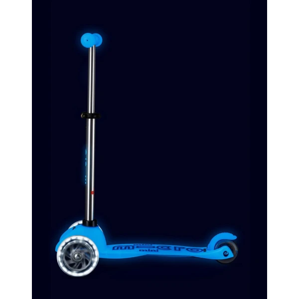 MINI MICRO 3ΤΡΟΧΟ ΠΑΤΙΝΙ DELUXE GLOW LED - ARCTIC BLUE