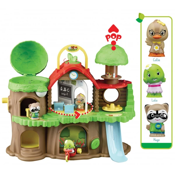 KLOROFIL EDUCATIONAL TOY THE LARGE SCHOOL WITH 3 CHARACTERS & ACCESSORIES