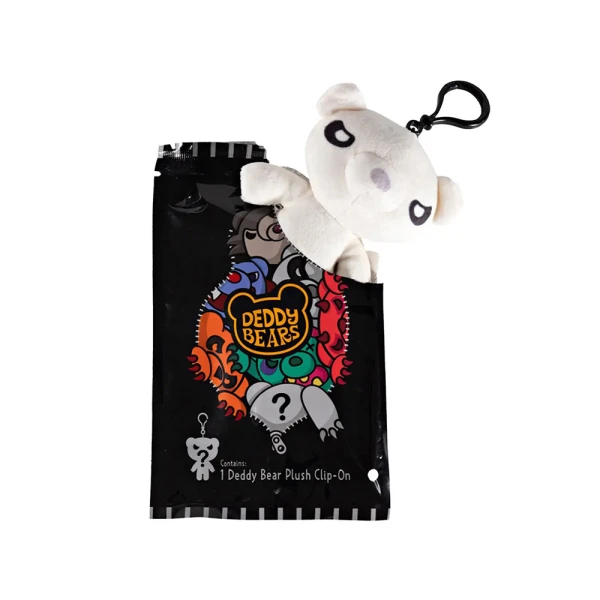 DEDDYBEARS SERIES 1 PLUSH 10 cm WITH CLIP IN BLING BAG