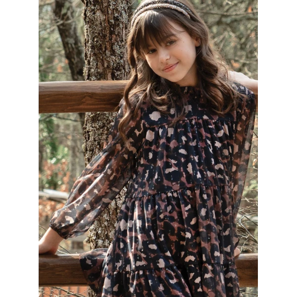 ENERGIERS DRESS GIRL PRINTED