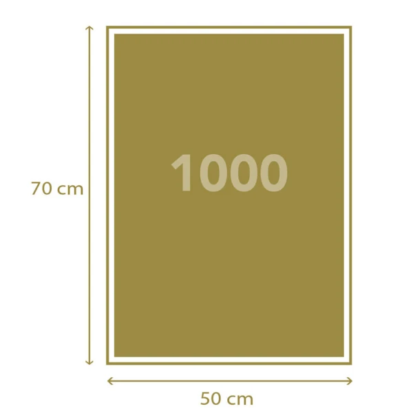 CLEMENTONI PUZZLE H.Q. LIBRARY 1000 pcs