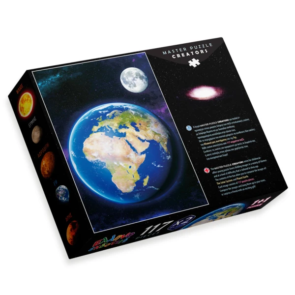 PUZZLE 117 pcs THE SOLAR SYSTEM AND PLANET EARTH