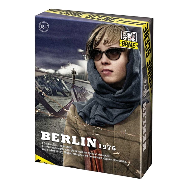 AS GAMES ΕΠΙΤΡΑΠΕΖΙΟ ΠΑΙΧΝΙΔΙ CRIME SCENE BERLIN 1976 ΓΙΑ ΗΛΙΚΙΕΣ 18+ ΧΡΟΝΩΝ ΚΑΙ 1+ ΠΑΙΚΤΕΣ