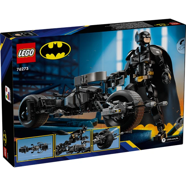 LEGO® DC BATMAN™ BATMAN CONSTRUCTION FIGURE & THE BAT-POD BIKE