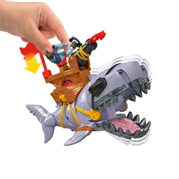 IMAGINEXT PIRATE SHIP BOTTOM CREATURES WITH FIGURE AND ACCESSORIES - 2 DESIGNS