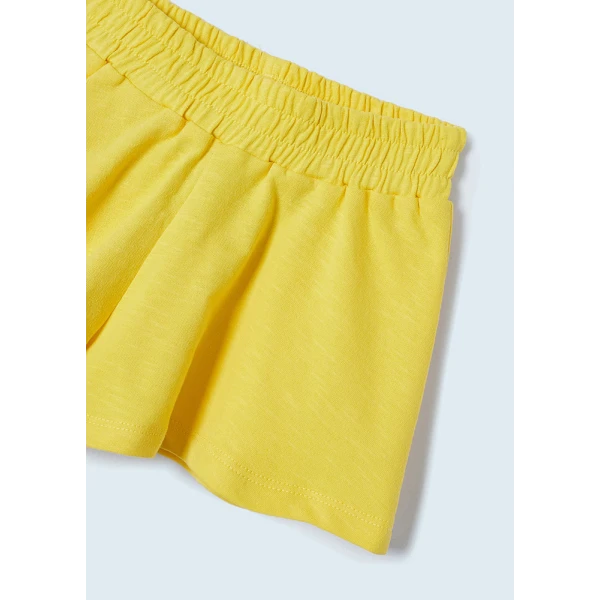 MAYORAL SET SHORT PANTS PRINTED YELLOW