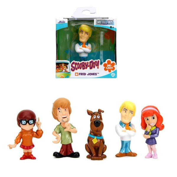 JADA SCOOBY DOO FIGURES 6 cm - 5 DESIGNS