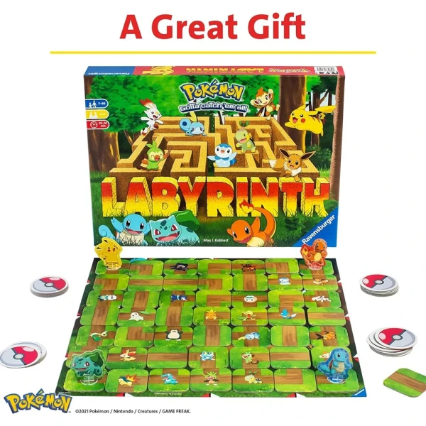 RAVENSBURGER ΟΙΚΟΓΕΝΕΙΑΚΟ ΕΠΙΤΡΑΠΕΖΙΟ ΛΑΒΥΡΙΝΘΟΣ POKEMON