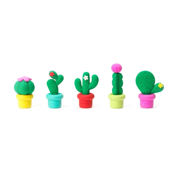 LEGAMI FREE HUGS SET CACTUS ERASERS