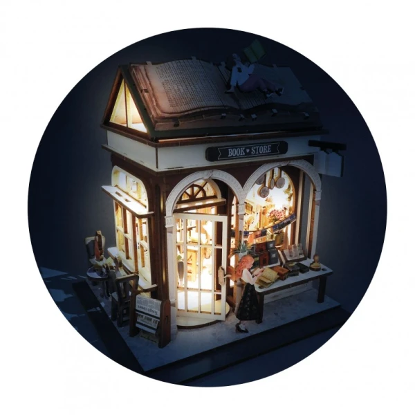 ΒΙΒΛΙΟΠΩΛΕΙΟ DIORAMA 3D ΚΑΤΑΣΚΕΥΗ