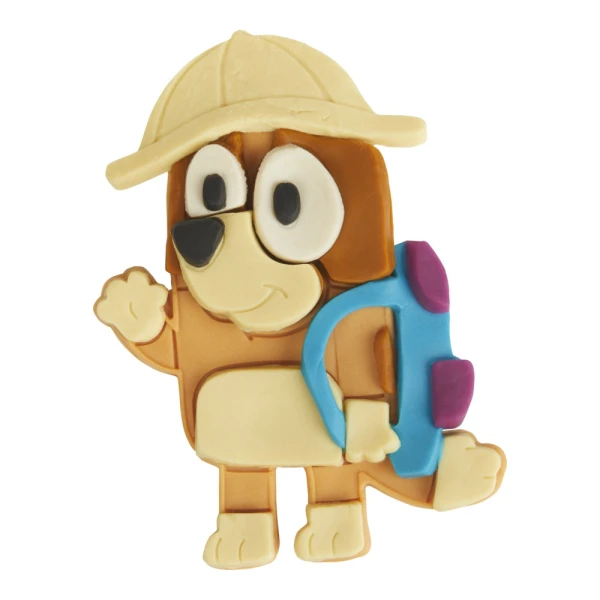 PLAY-DOH SET BLUEY MAKE AND MASH COSTUMES