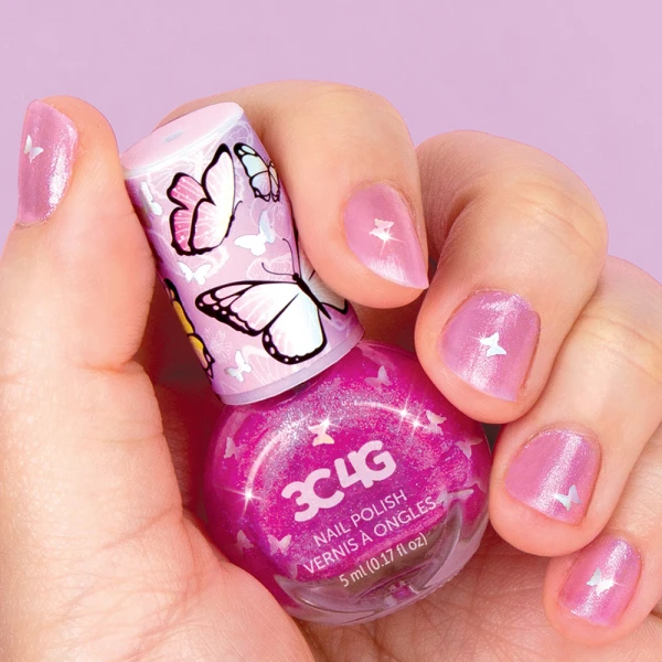 MAKE IT REAL 3C4G BUTTERFLY GLITTER ΒΕΡΝΙΚΙΑ ΝΥΧΙΩΝ 