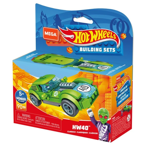 MEGA BLOKS HOT WHEELS RACERS 106 τεμ. ΟΧΗΜΑ & ΦΙΓΟΥΡΑ