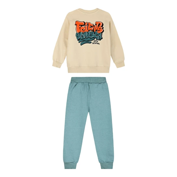 ENERGIERS BEBE BOY JUMPSUIT DESERT GREEN