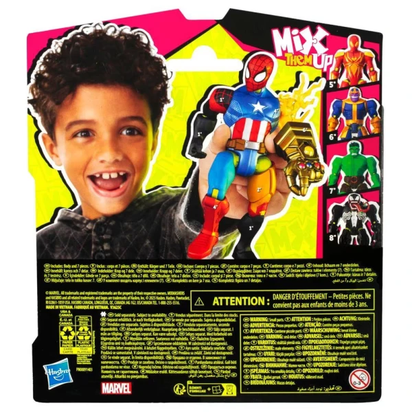 SPIDERMAN MIXMASHERS BASIC FIGURE SPIDERMAN